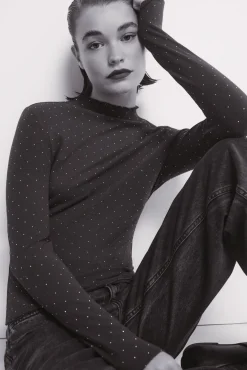 Camiseta strass