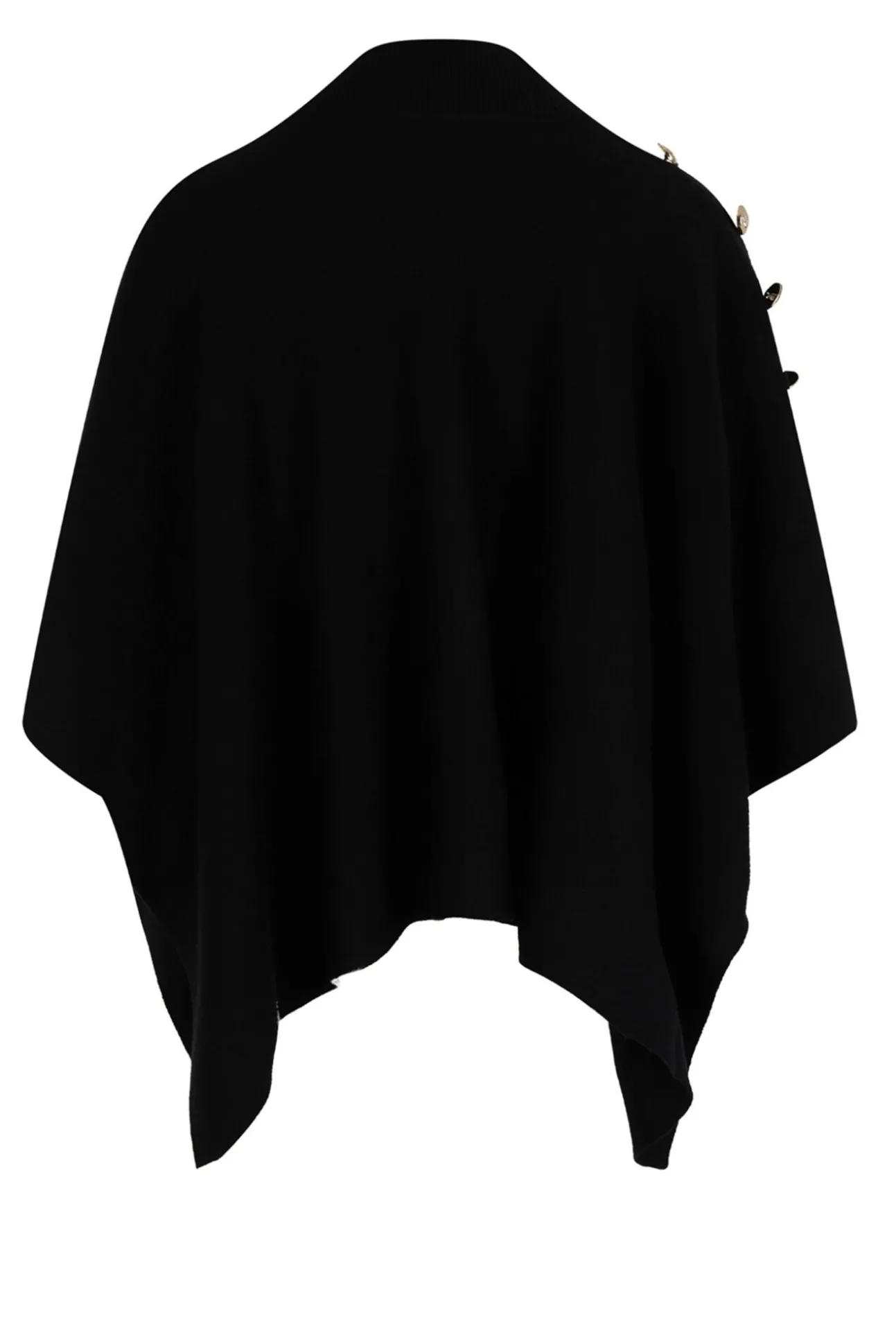 Capa con cuello alto
