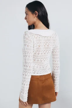 Cardigan volantes