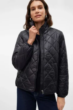 Chaqueta acolchada de mujer con bolsillos