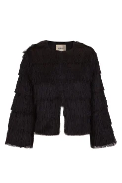 Chaqueta con flecos