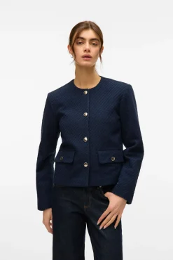 Chaqueta corta de Tweed