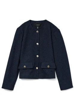 Chaqueta corta de Tweed