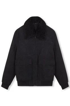 Chaqueta de lana borrego