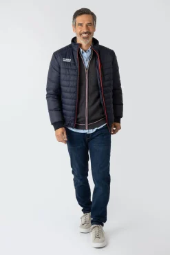 Chaqueta guata cuello alzado