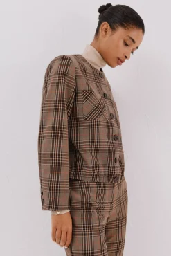 Chaqueta se cuadros