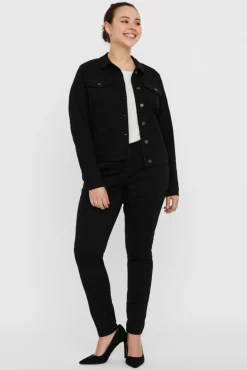 Chaqueta vaquera talla grande