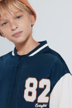 Chaqueta varsity beisbolera niño