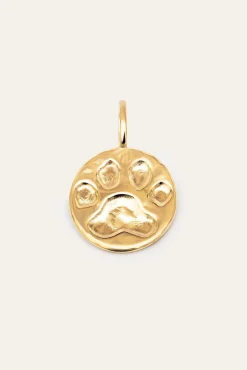 Charm Huella Baño Oro