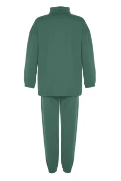 Conjunto chándal verde sudadera y pantalón