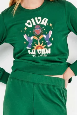 Conjunto sudadera y pantalón Frida Kahlo