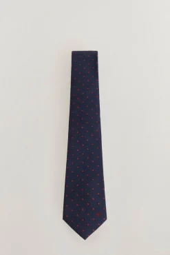 Corbata seda natural