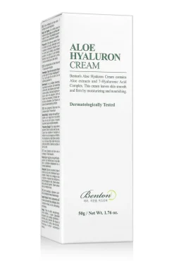 Crema de aloe y ácido hialurónico