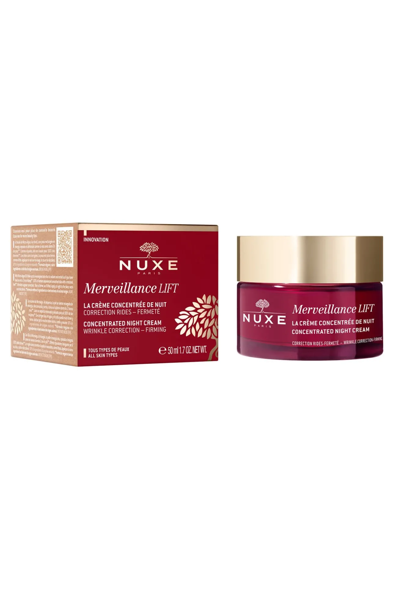 Crema merveillance concentrada de noche 50ml