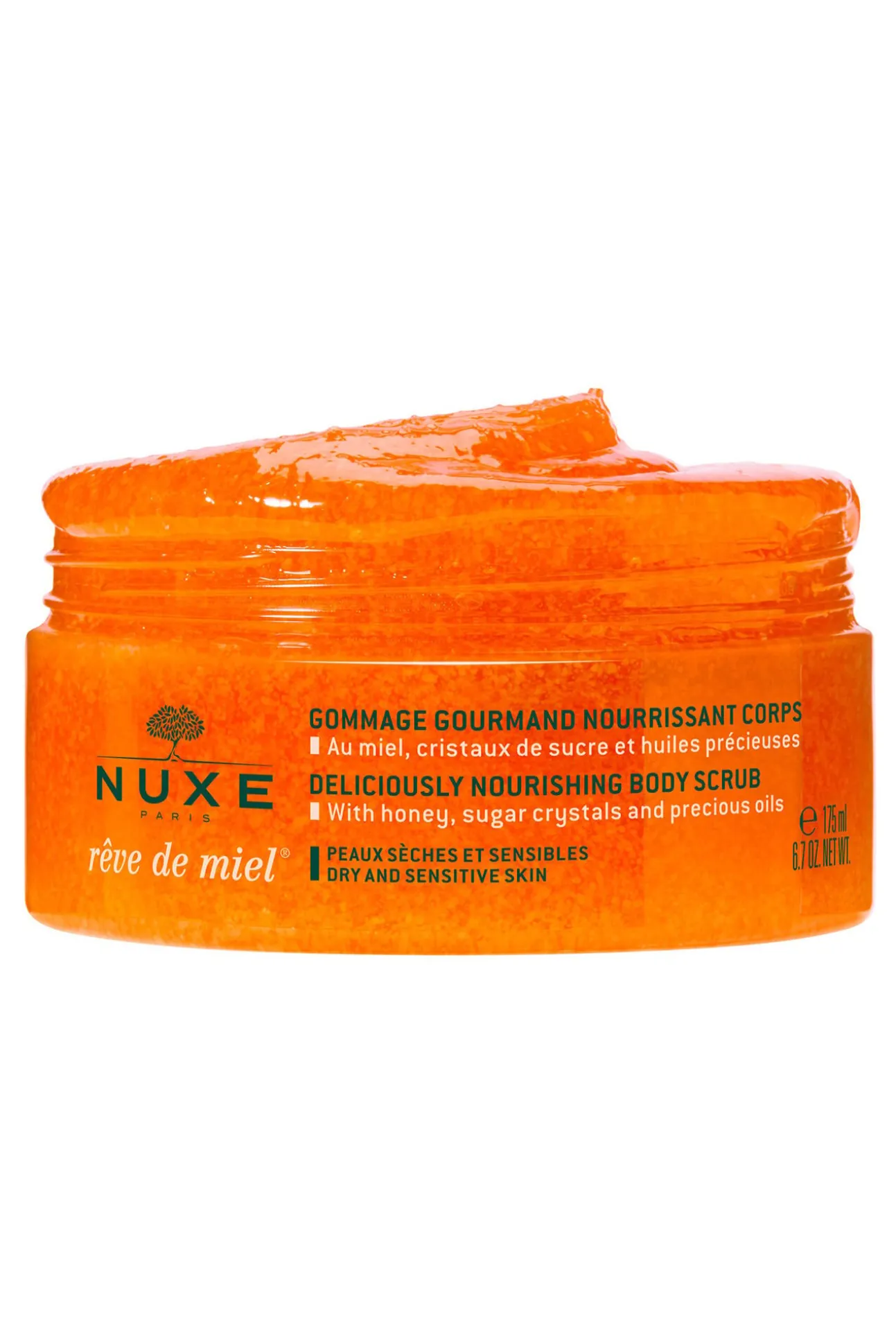 Exfoliante corporal rêve de miel nutritivo 175 ml