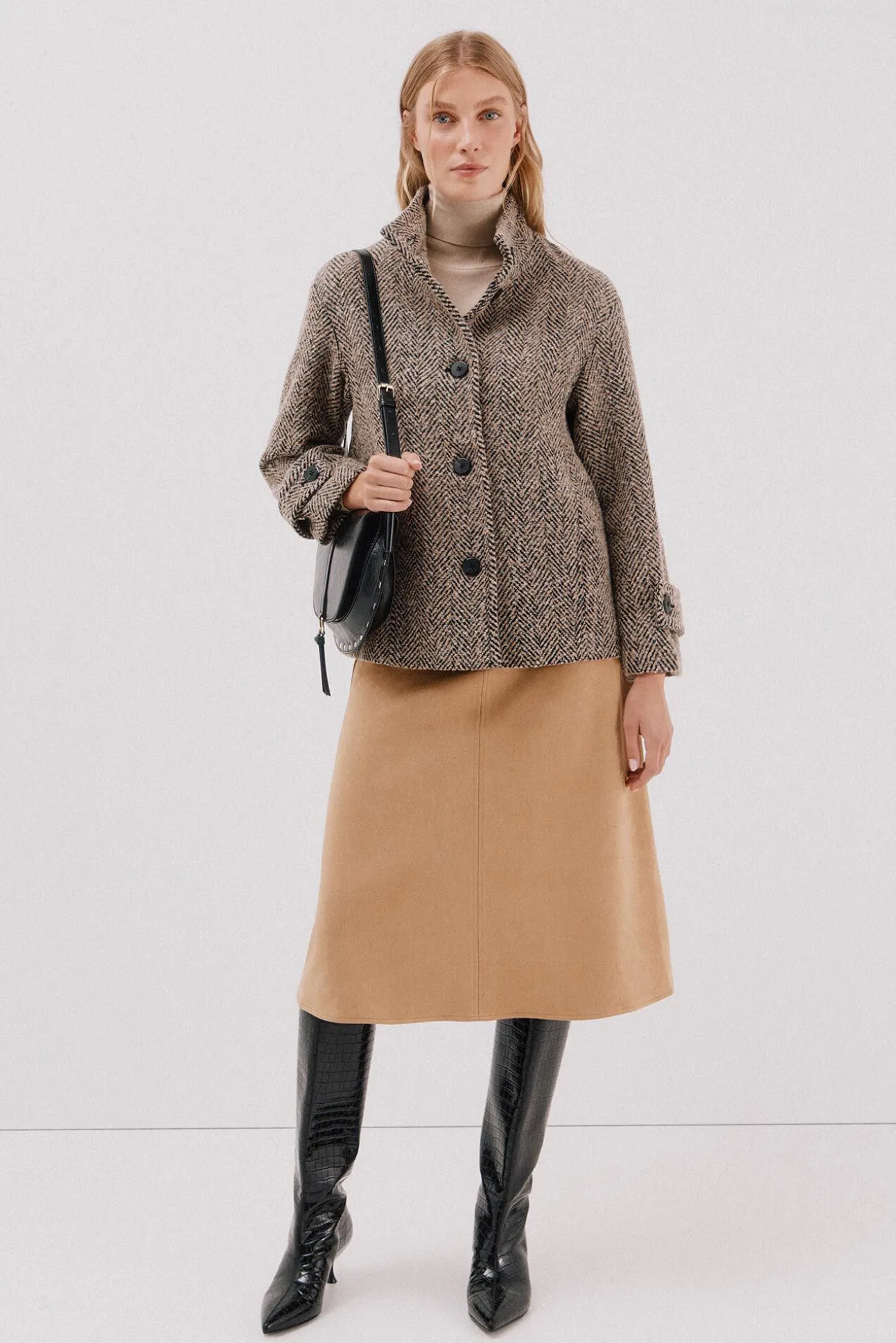 Falda capa antelina