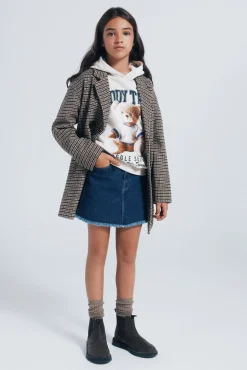 Falda denim niña