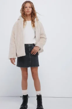 Falda denim niña