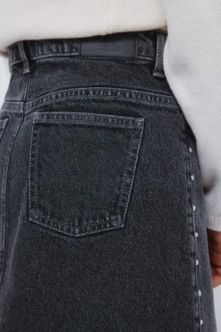 Falda denim niña
