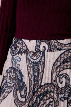 Falda estampado