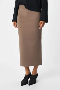 Falda punto midi