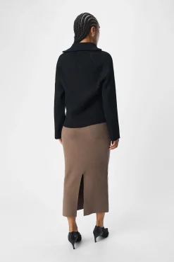 Falda punto midi