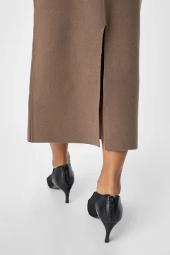 Falda punto midi