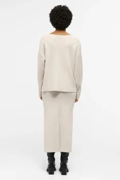Falda punto midi