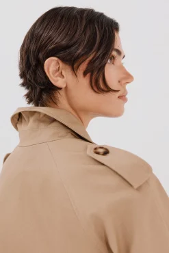 Gabardina larga