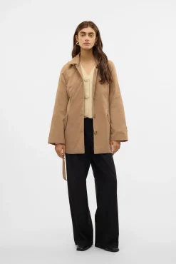Gabardina midi