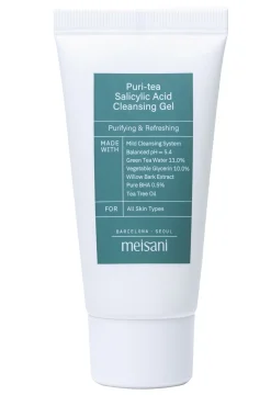 Gel limpiador facial purificante y refrescante