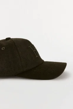 Gorra visera textil
