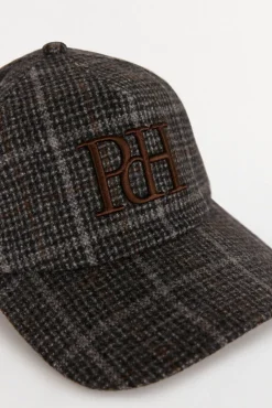 Gorra visera textil