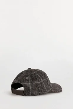 Gorra visera textil
