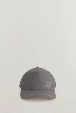 Gorra visera textil