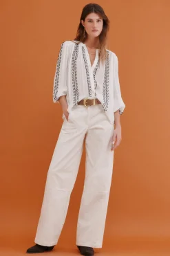 Gracia. Blusa bordada