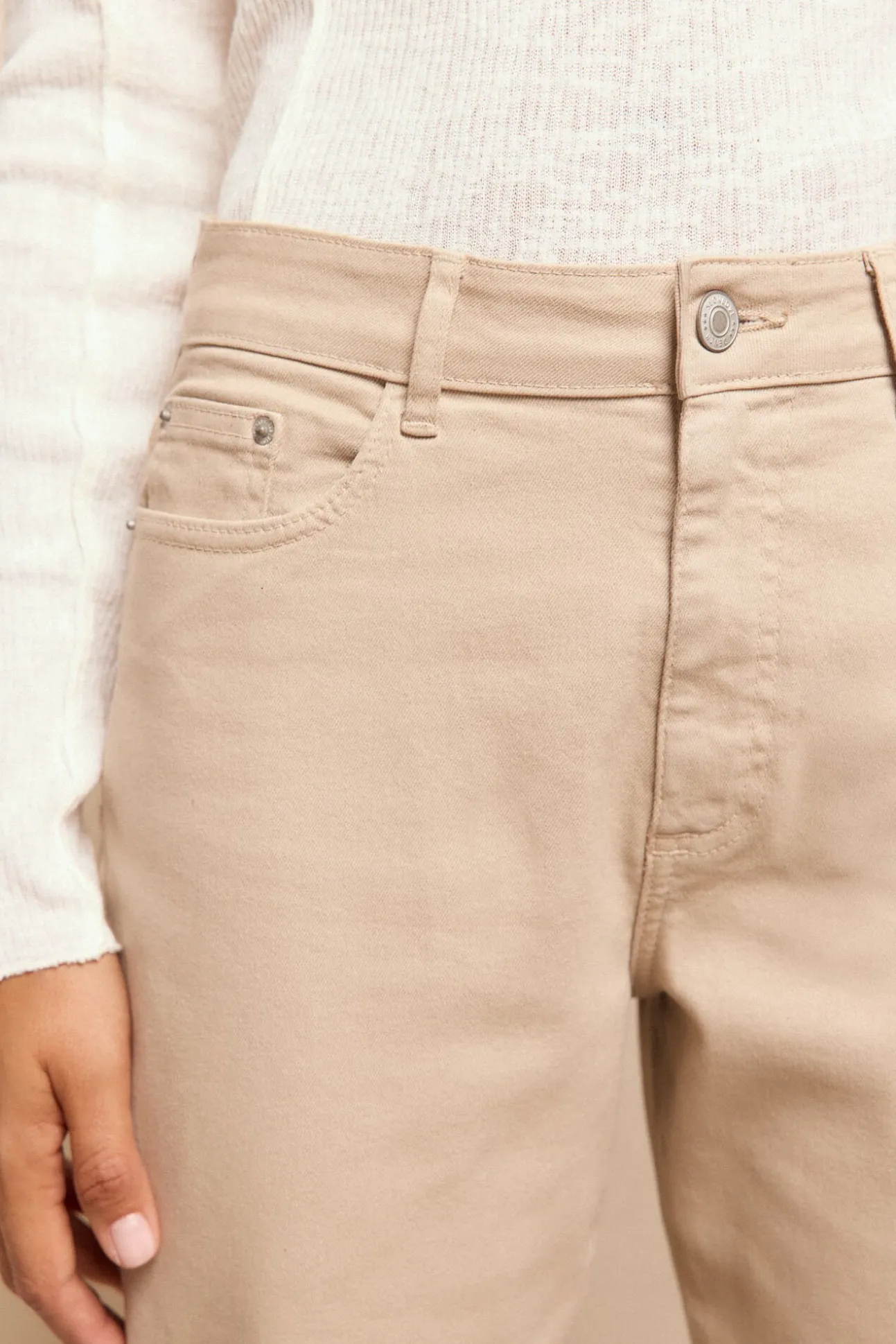 Jeans abertura bajo