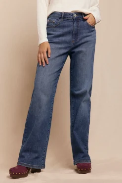 Jeans abertura bajo