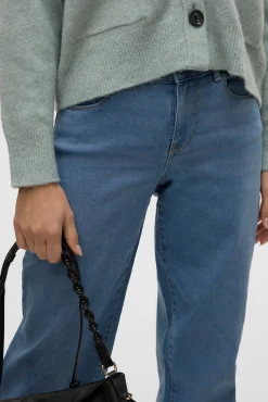 Jeans de pernera ancha