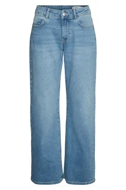 Jeans de pernera ancha