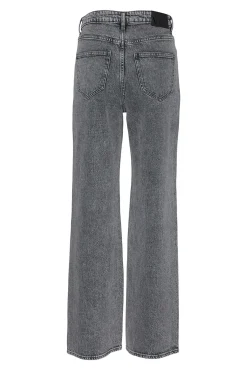 Jeans de tiro alto