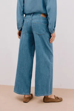 Jeans long palazzo