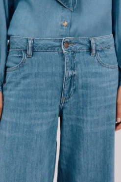 Jeans long palazzo