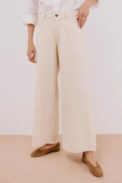 Jeans long palazzo