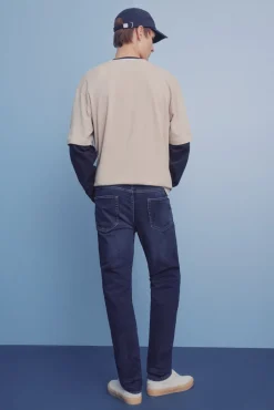 Jeans skinny lavado oscuro