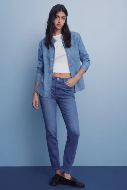Jeans slim cropped