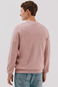 Jersey algodón cashmere cuello caja