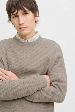 Jersey básico cuello redondo