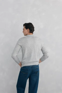 Jersey cuello johny lana merino y cashmere