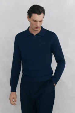 Jersey cuello johny lana merino y cashmere
